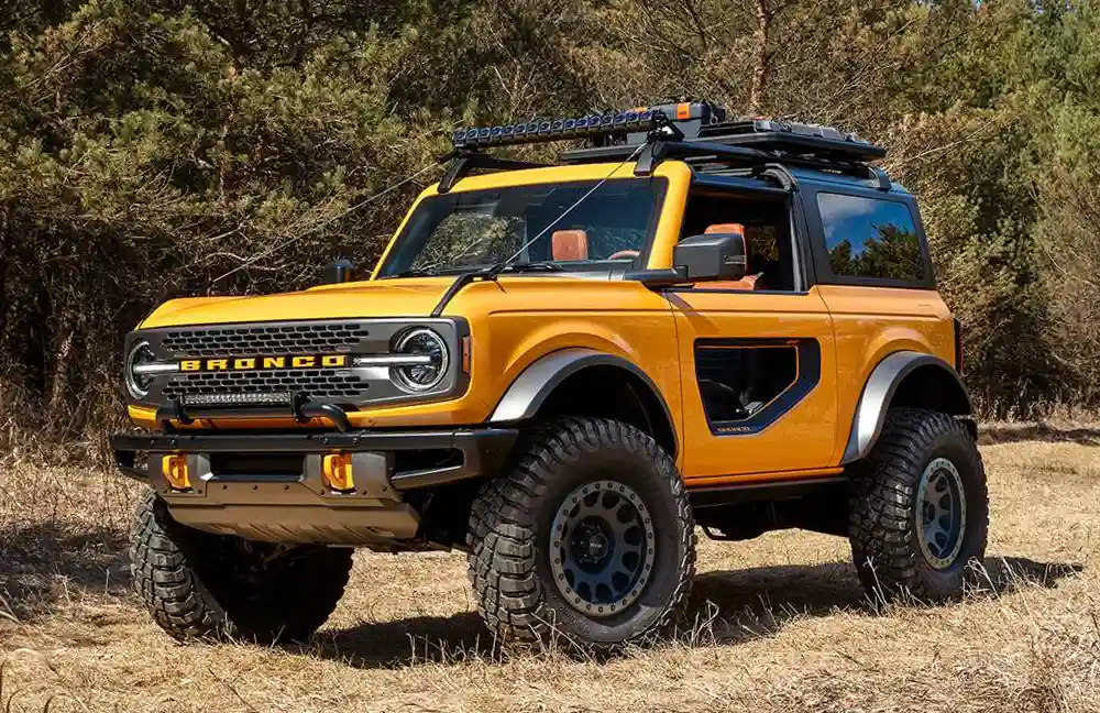 Ford Bronco Wildtrak 2021 (Yellow), 2021