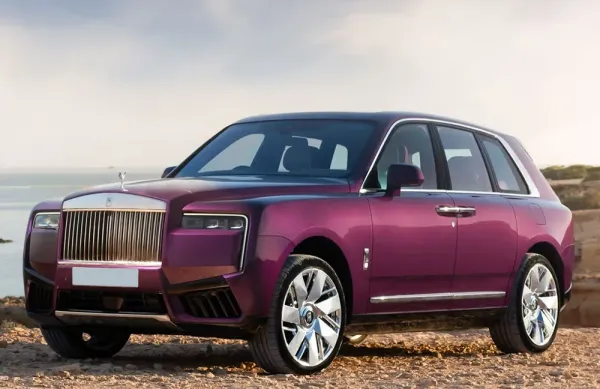 Rolls Royce Cullinan Purple